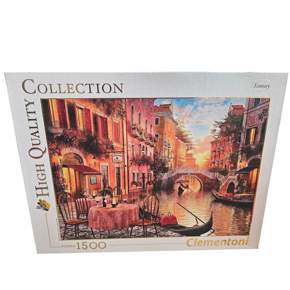 Clementoni 1500 Piece Puzzle High Quality Collection Venezia Venice Italy 31668